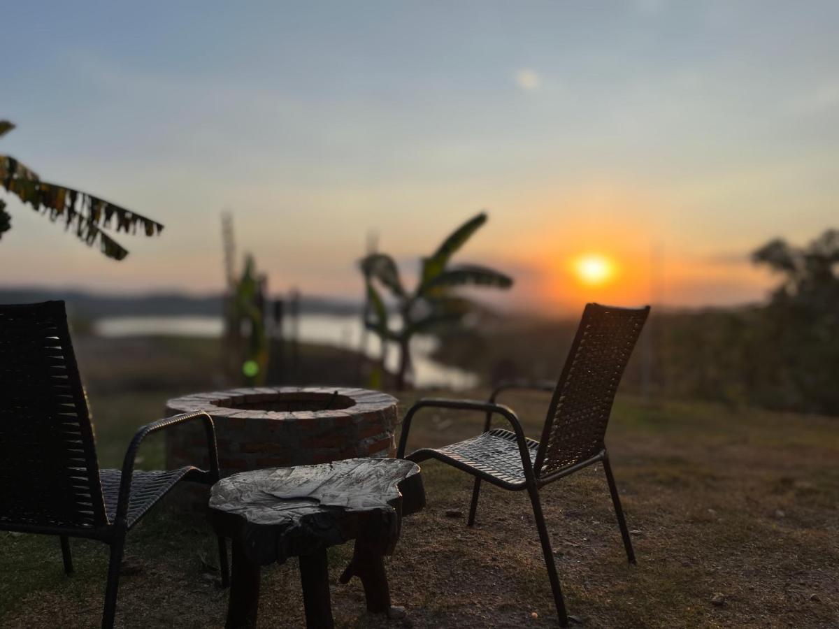 Chale Recanto - Ofuro, Banheira, Vista, Cachoeira E Lago Alexania ภายนอก รูปภาพ